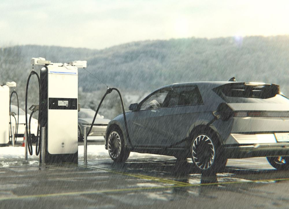 Provoz elektromobilu v dešti: bezpečnost a specifika jízdy