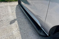 Fiat Scudo 2022– Boční nášlapy Allmond Black (2 ks, hliník) XS – Krátký rozvor fotografie 2