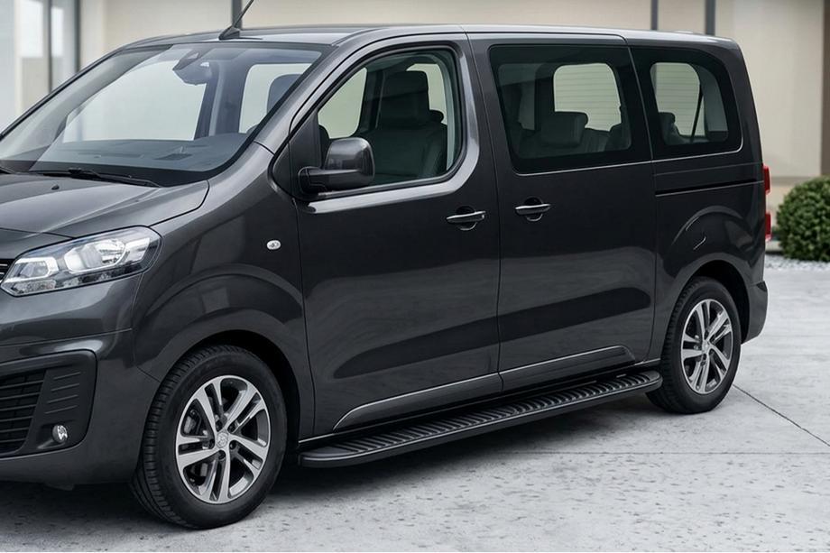 Fiat Scudo 2022– Boční nášlapy Tayga Black (2 ks, hliník) M – střední rozvor Image