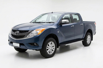 Mazda BT-50 2012– Boční nášlapy Duru (2 ks, hliník) fotografie 1