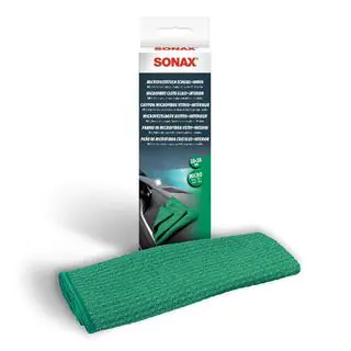 Mikrovláknová utěrka na skla a interiér 38×38 cm Sonax fotografie 1