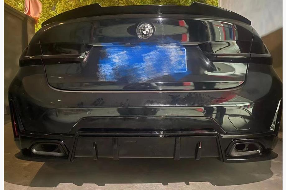 BMW řada 3 G20/G21 2018– Difuzor zadního nárazníku pro M-Sport 2023+ (ABS) Image