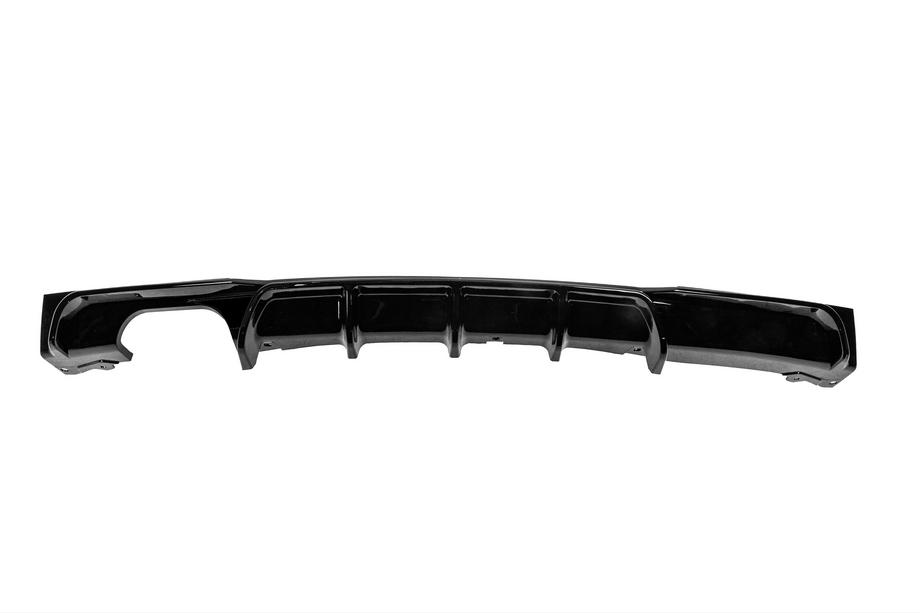 BMW řada 3 F30/F31 2012–2019 Difuzor zadního nárazníku pro dvojitý výfuk na jedné straně (pro M-Sport, ABS) Image