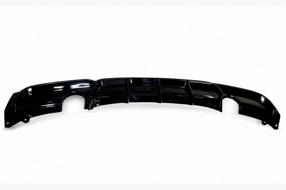 BMW řada 3 F30/F31 2012–2019 Difuzor zadního nárazníku pro výfuk s jednou koncovkou na každé straně (pro M-Sport, ABS) Fotografie 6