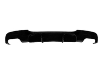 BMW řady 3 E90/E91 2005–2011 Difuzor zadního nárazníku pro oboustranný dvojitý výfuk (pro M-Sport, ABS) fotografie 1