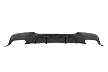 BMW řady 3 E90/E91 2005–2011 Difuzor zadního nárazníku pro oboustranný dvojitý výfuk (pro M-Sport, ABS) fotografie 5