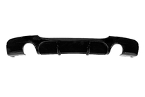 BMW řady 3 E90/E91 2005–2011 Difuzor zadního nárazníku pro výfuk s jednou koncovkou na každé straně (pro M-Sport, ABS) fotografie 2