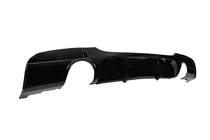 BMW řady 3 E90/E91 2005–2011 Difuzor zadního nárazníku pro výfuk s jednou koncovkou na každé straně (pro M-Sport, ABS) fotografie 4