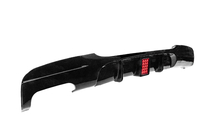 BMW řady 3 E90/E91 2005–2011 Difuzor zadního nárazníku pro dvojitý výfuk na jedné straně (pro M-Sport, ABS) fotografie 3