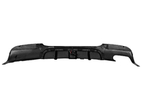 BMW řady 3 E90/E91 2005–2011 Difuzor zadního nárazníku pro dvojitý výfuk na jedné straně (pro M-Sport, ABS) fotografie 5