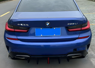 BMW řada 3 G20/G21 2018– Difuzor zadního nárazníku B-Style LED (pro M-Sport 2018-2022, ABS) fotografie 1