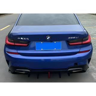 Difuzor zadního nárazníku B-Style LED (pro M-Sport 2018-2022, ABS) BMW řada 3 G20/G21 2018– fotografie 1