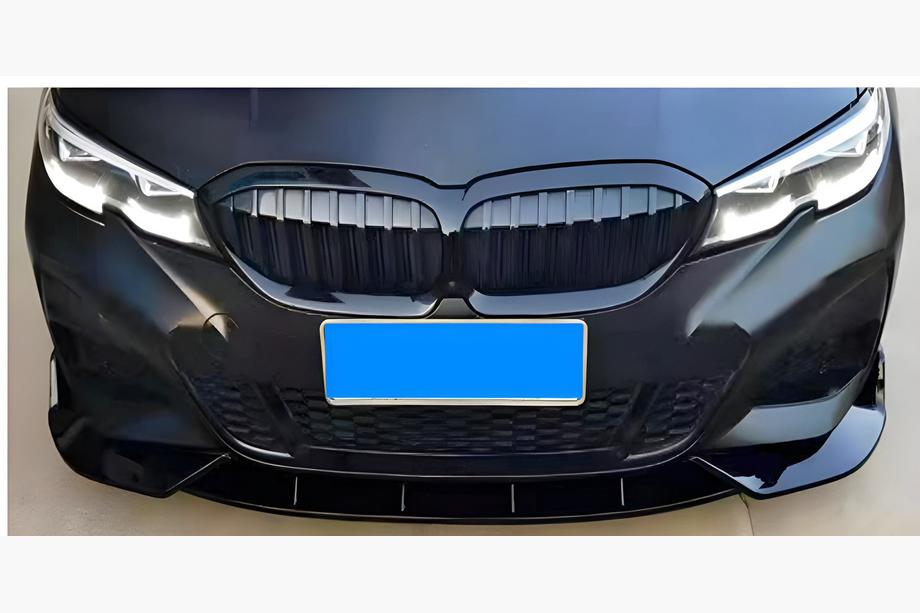 BMW řada 3 G20/G21 2018– Nástavec (lip) předního nárazníku Lip CS-Style (pro M-Sport 2018-2022, ABS) Fotografie 2