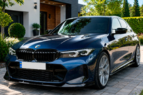 BMW řada 3 G20/G21 2018– Přední lip spoiler na nárazník FD-Style (pro M-Sport 2023+, ABS) fotografie 1