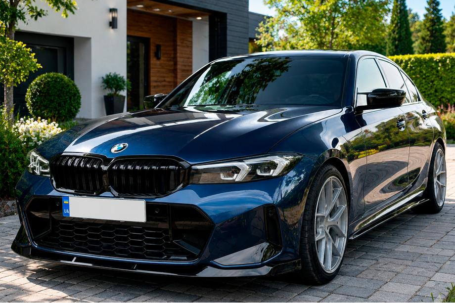 BMW řada 3 G20/G21 2018– Přední lip spoiler na nárazník FD-Style (pro M-Sport 2023+, ABS) Image