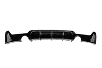 BMW řada 4 F32/F33/F36 2012–2020 Difuzor zadního nárazníku pro oboustranný jednoduchý výfuk V2 (pro M-Sport, ABS) fotografie 1