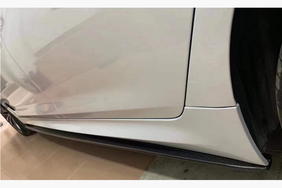BMW řada 5 G30/G31 2017–2023 ABS nástavce prahů (pro prahy M-Sport/M5, černý lesk) Image