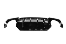 BMW řada 5 F10/F11 2010–2016 Difuzor zadního nárazníku CS-Style (pro M-Sport, ABS, vstřikované) fotografie 5