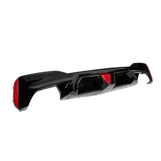 Difuzor zadního nárazníku CS-Style LED (pro M-Sport/M5 F90, ABS) fotografie 3