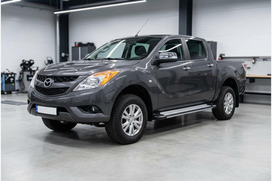 Mazda BT-50 2012– Boční nášlapy Rainbow (2 ks, hliník) Image