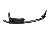 BMW řada 3 F30/F31 2012–2019 Přední lip spoiler BM (pro M3-LOOK, lesklá černá) fotografie 7
