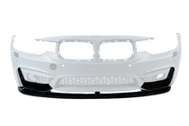 BMW řada 3 F30/F31 2012–2019 Přední lip spoiler BM (pro M3-LOOK, lesklá černá) fotografie 2