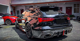 Audi A6 C8 2018–2025 Sada bodykitu AE-Design Carbon (pro RS6) fotografie 3