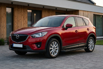 Mazda CX-5 2012–2017 Boční prahy Allmond Black (2 ks, hliník) fotografie 1