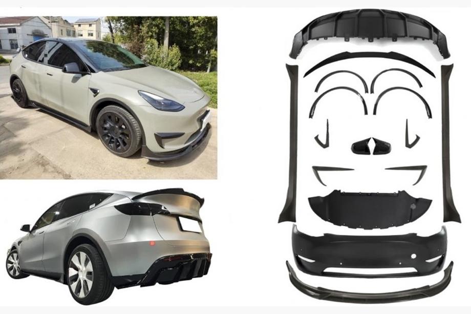 Tesla Model Y 2020– Kompletní sada body kitu (2017-2023) Image
