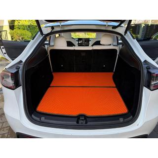 EVA rohož do kufru V2 (2020-2024, Oranžový) Tesla Model Y 2020–
