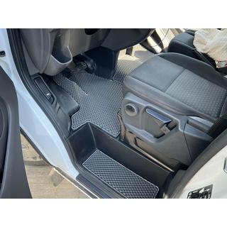 Polyuretanové rohože na prahy (2 ks, EVA, šedé) Ford Custom 2013–2022 fotografie 1
