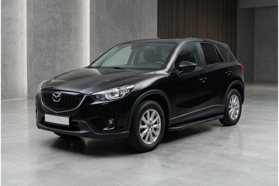 Mazda CX-5 2012–2017 Boční prahy Bosphorus Black (2 ks, hliník) Image