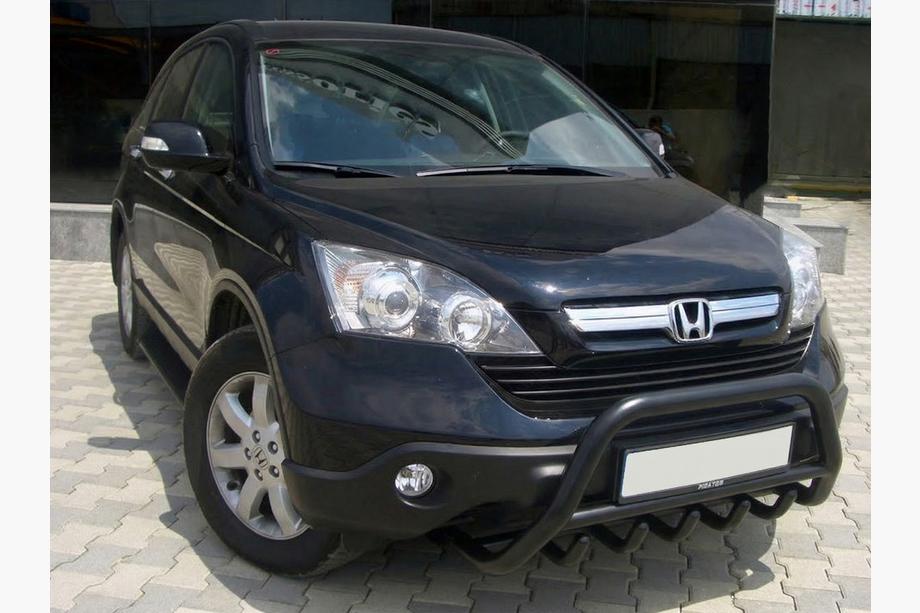 Honda CRV 2007–2011 Přední ochranný rám (bullbar) WT003 Black (nerez) Image