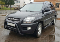 Kia Sportage 2004–2010 Přední ochranný rám (bullbar) WT003 Black (nerez) fotografie 4