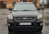 Kia Sportage 2004–2010 Přední ochranný rám (bullbar) WT003 Black (nerez) fotografie 1