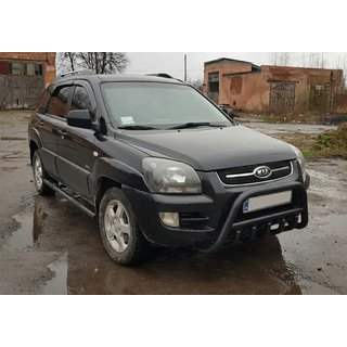Přední ochranný rám (bullbar) WT003 Black (nerez) fotografie 3