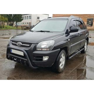 Přední ochranný rám (bullbar) WT003 Black (nerez) fotografie 4