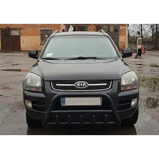 Přední ochranný rám (bullbar) WT003 Black (nerez) fotografie 1