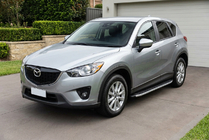 Mazda CX-5 2012–2017 Boční prahy Fullmond (2 ks, hliníkové) fotografie 1