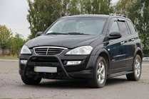 SsangYong Action 2005–2018 Přední ochranný rám WT004 Black (nerez) fotografie 1
