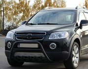 Chevrolet Captiva 2006–2019 Přední ochranný rám WT003 Black (nerez) fotografie 3