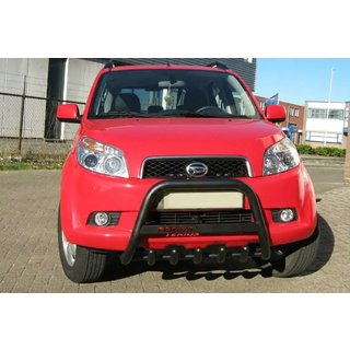 Přední ochranný rám WT004 Black (nerez) Daihatsu Terios 2006–2017 fotografie 1