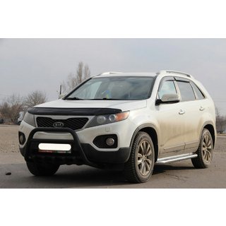 Přední ochranný rám (bullbar) WT003 Black (nerez) fotografie 2