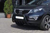 Kia Sportage 2010–2015 Přední ochranný rám (bullbar) WT003 Black (nerez) fotografie 1