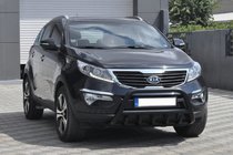 Kia Sportage 2010–2015 Přední ochranný rám (bullbar) WT003 Black (nerez) fotografie 4