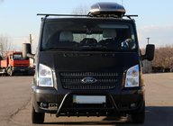 Ford Transit 2000–2014 Přední ochranný rám (bullbar) WT003 Black (2006-2014, nerez) fotografie 3