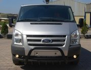 Ford Transit 2000–2014 Přední ochranný rám (bullbar) WT003 Black (2006-2014, nerez) fotografie 5