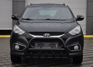 Hyundai IX-35 2010–2015 Přední ochranný rám WT003 Black (nerez) fotografie 5