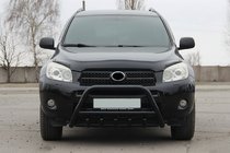 Toyota Rav 4 2006–2013 Přední ochranný rám WT003 Black (nerez) fotografie 3