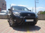 Toyota Rav 4 2006–2013 Přední ochranný rám WT003 Black (nerez) fotografie 4